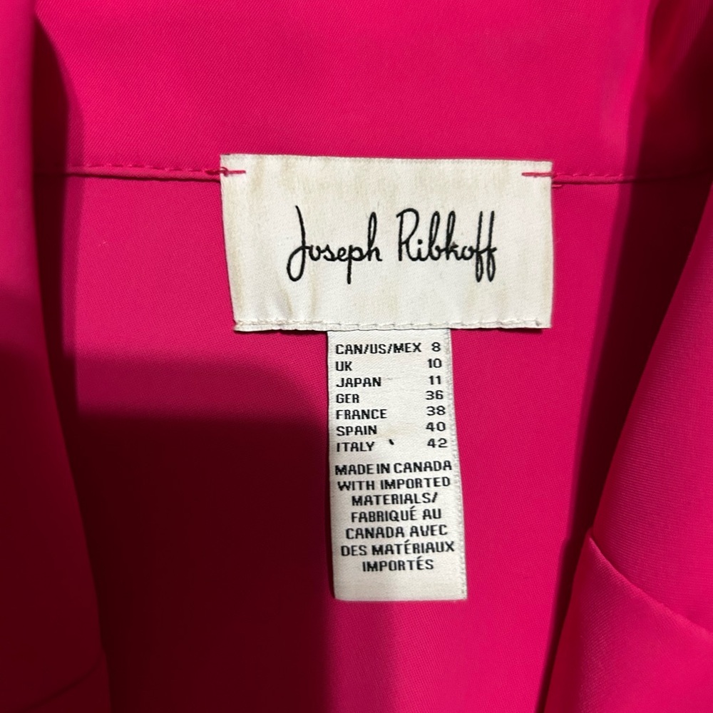 Joseph Ribkoff Pink Blazer - Picture 7 of 11